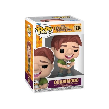 Funko POP! Vinyl Quasimodo with Bird - El jorobado de Notre Dame