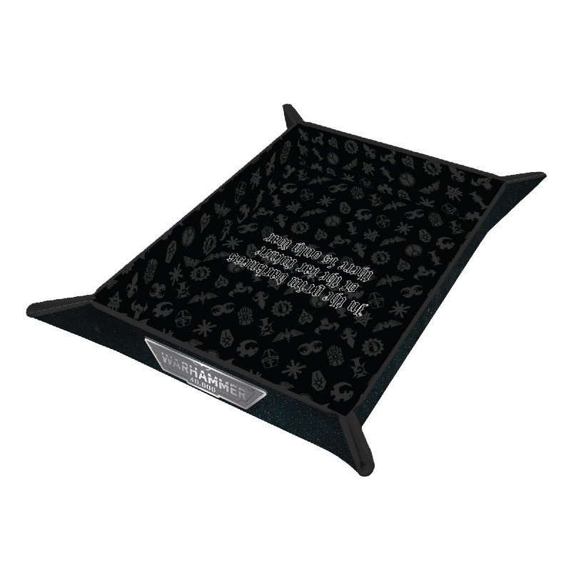 Dados Folding Dice Tray Universal Warhammer 40K - Ultra Pro