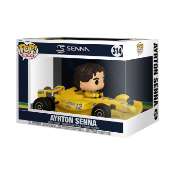 Funko Pop! Ride (Super Deluxe) Ayrton senna - Lotus - Fórmula 1