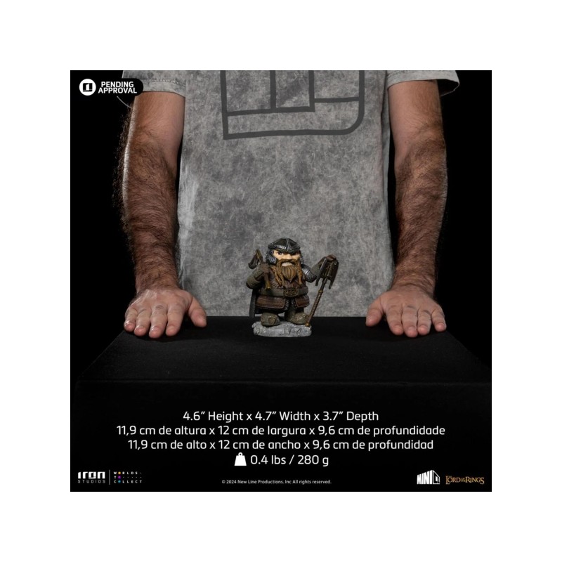 Figura Gimli - The Lord of the Rings - Minico (12 cm) - Iron Studios