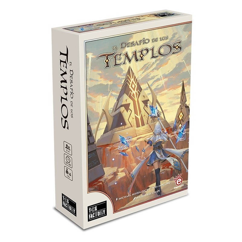 El desafío de los templos Juego de mesa en español - TCG Factory