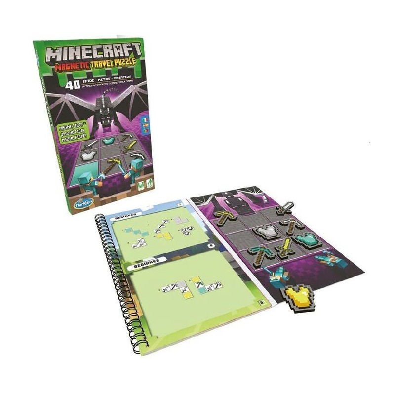 Minecraft Magnetic Travel Puzzle