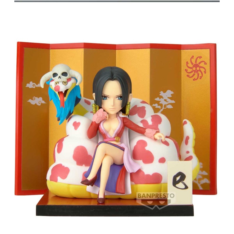 Figuras ONE PIECE WORLD COLLECTABLE FIGURE SPECIAL BOA.HANCOCK ＆ SALOME de 6 cm