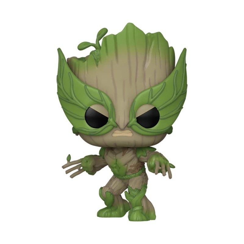 Funko Pop! Vinyl Groot As Wolverine - We Are Groot - Marvel