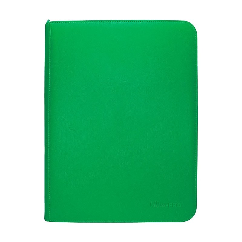 Carpeta con cremallera 9 bolsillos PRO-Binder Zippered Verde Ultra Pro