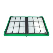 Carpeta con cremallera 9 bolsillos PRO-Binder Zippered Verde Ultra Pro