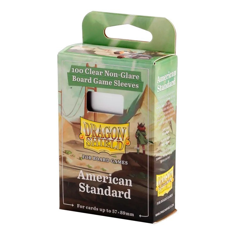 Fundas Juegos de mesa American Standard 57x89 mm - Dragon Shield