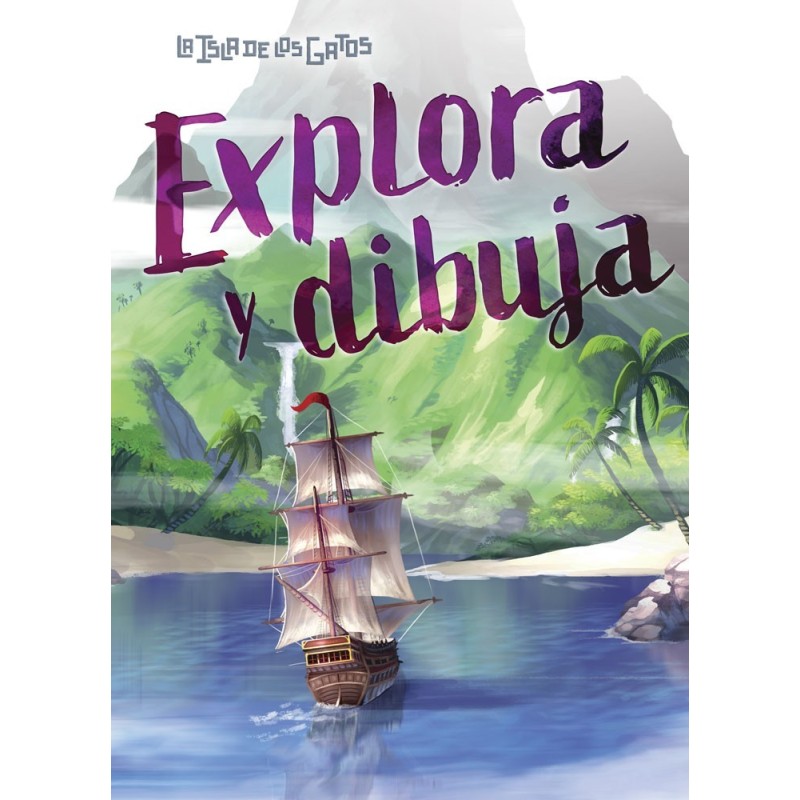 La Isla de los Gatos: Explora y Dibuja