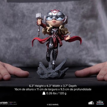 Figura Mighty Thor Jane Foster - Thor: Love and Thunder - Minico (15 cm) - Iron Studios