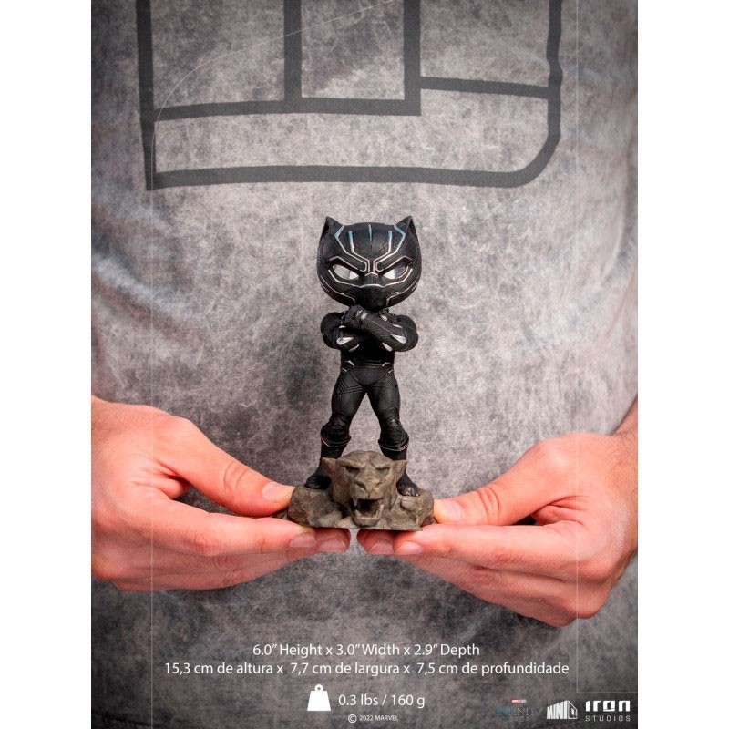 Figura Black Panther - The Infinity Saga - Minico (13 cm) - Iron Studios
