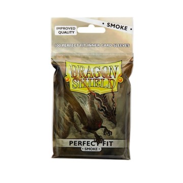 Fundas Standard Perfect Fit Smoke Transparente (100 fundas) Dragon Shield.