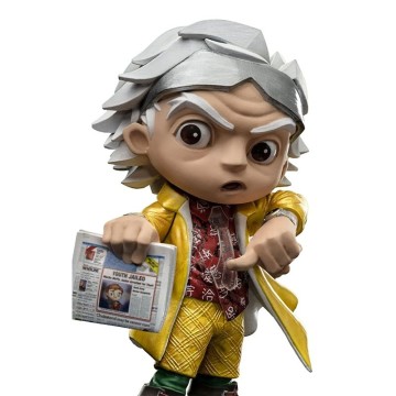 Figura Doc Brown - Back to the Future - Minico (15 cm) - Iron Studios