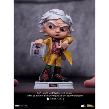Figura Doc Brown - Back to the Future - Minico (15 cm) - Iron Studios