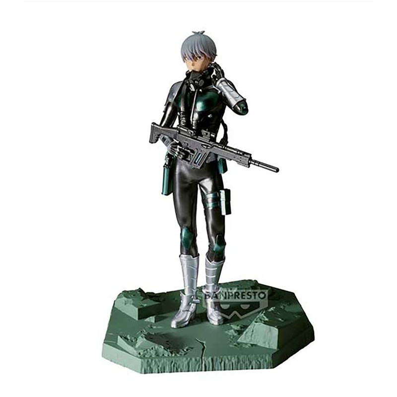 Figuras Kaiju No. 8 -RENO ICHIKAWA-[THE METALLIC] de 17 cm
