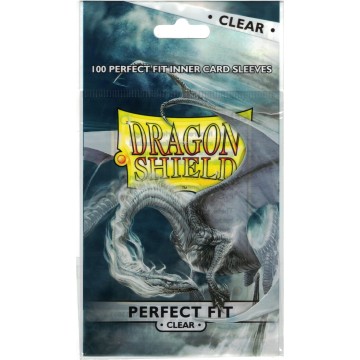 Fundas standard Perfect Fit Clear Transparente (100 fundas) Dragon Shield.