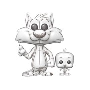 Funko POP! Vinyl Buddy Sylvester & Tweety (Sketched Deco) - Looney Tunes