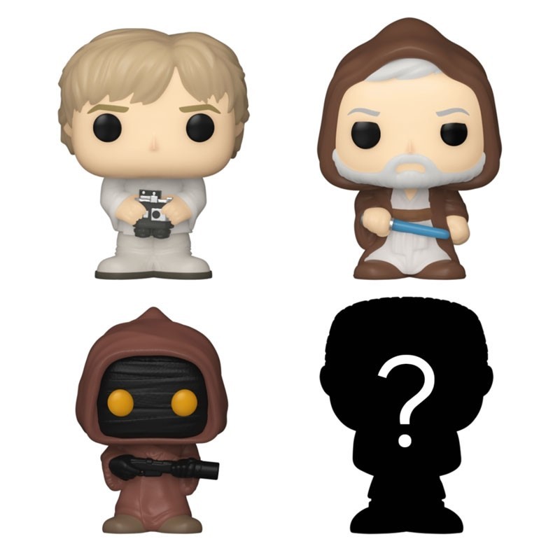 Funko Bitty POP Luke 4 figuras - Star Wars