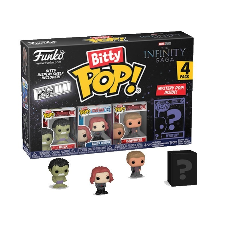 Funko Bitty POP Hulk 4PK - Marvel