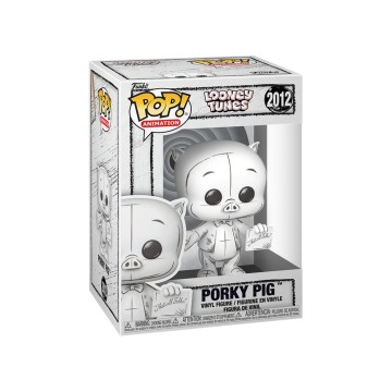 Funko POP! Vinyl Porky Pig (Sketched Deco) - Looney Tunes