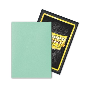 Fundas Standard Dual Matte Eucalyptus Lehel Verde (100 fundas) Dragon Shield.