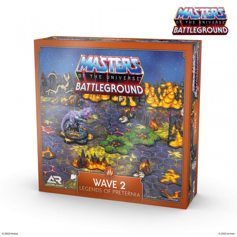 Wave 2: Legends of Preternia - Masters of the Universe Battleground (Inglés)