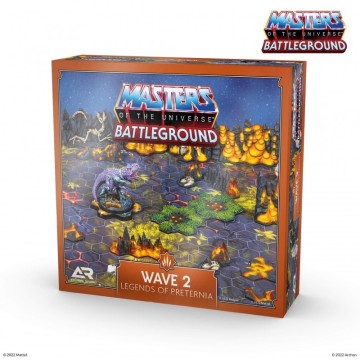 Wave 2: Legends of Preternia - Masters of the Universe Battleground (Inglés)