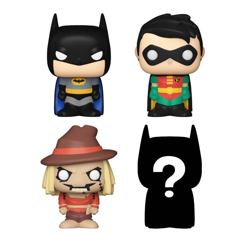 Funko Bitty POP Batman 4 figuras - DC Comics