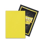 Fundas Standard Dual Matte Lightning Ailia Amarillo (100 fundas) Dragon Shield.