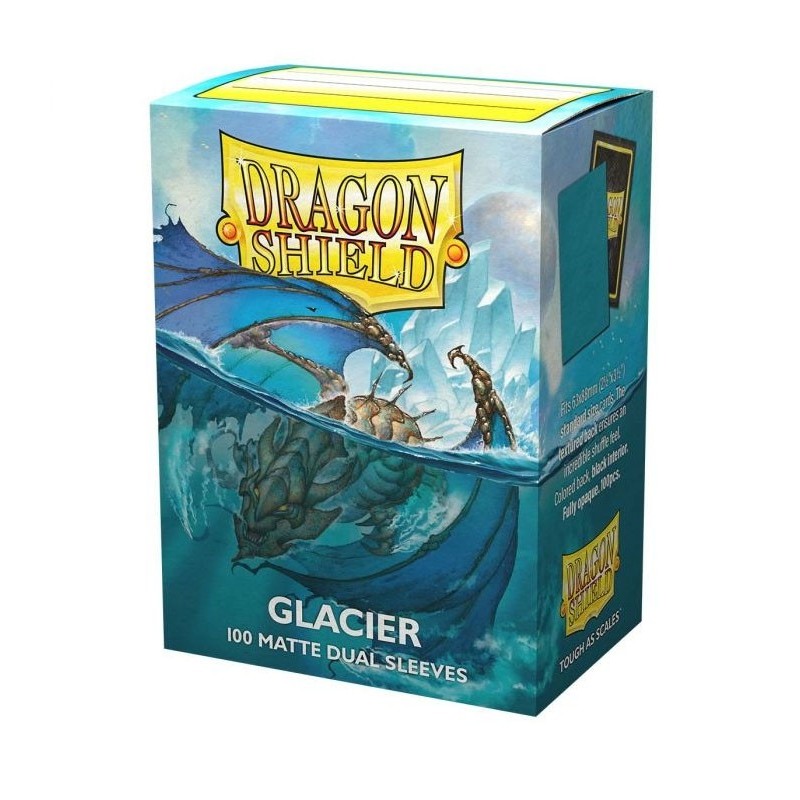 Fundas Standard Dual Matte Glacier Miniom (100 fundas) Dragon Shield