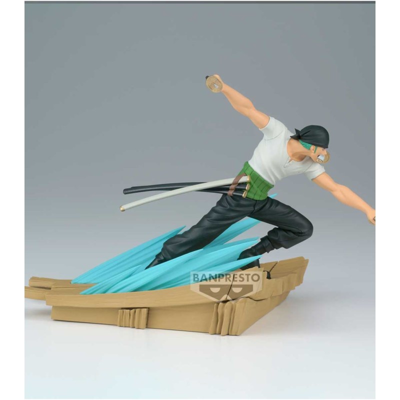 Figuras ONE PIECE SENKOZEKKEI-RORONOA ZORO- de 11 cm