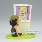 Figuras ONE PIECE WORLD COLLECTABLE FIGURE LOG STORIES USOPP&KAYA - 7 cm de Banpresto