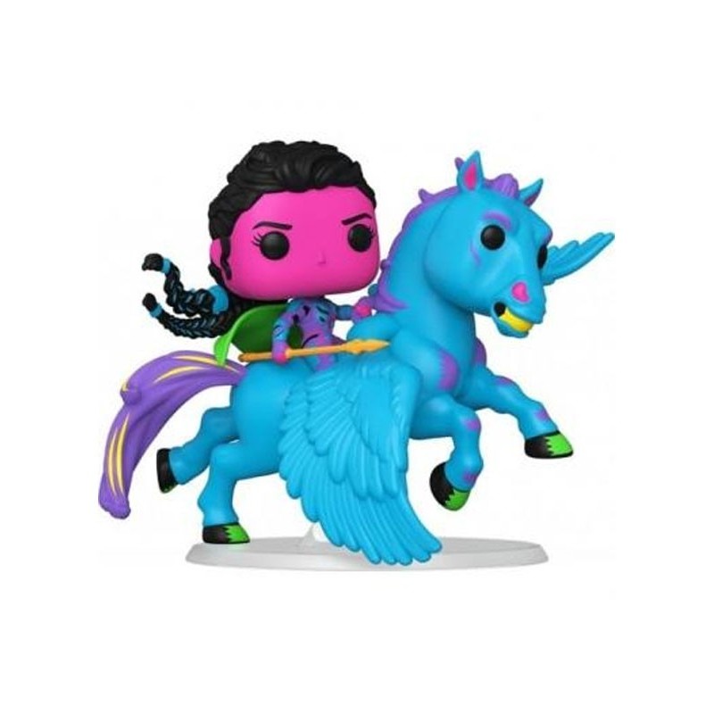 Funko Pop! Ride Valkyrie(BLKLT) - Marvel
