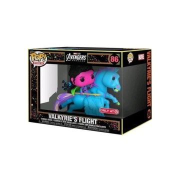 Funko Pop! Ride Valkyrie(BLKLT) - Marvel