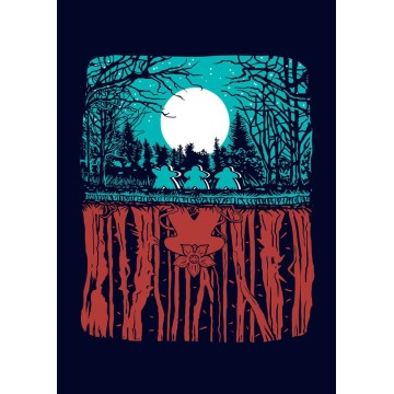 Camiseta Unisex Upside Down