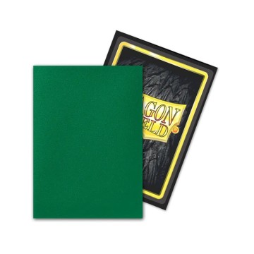 Fundas Standard Dual Matte Might Verde (100 fundas) - Dragon Shield