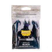 Fundas Standard Reinforced Thickness (100 unidades) Negras - Dragon Shield