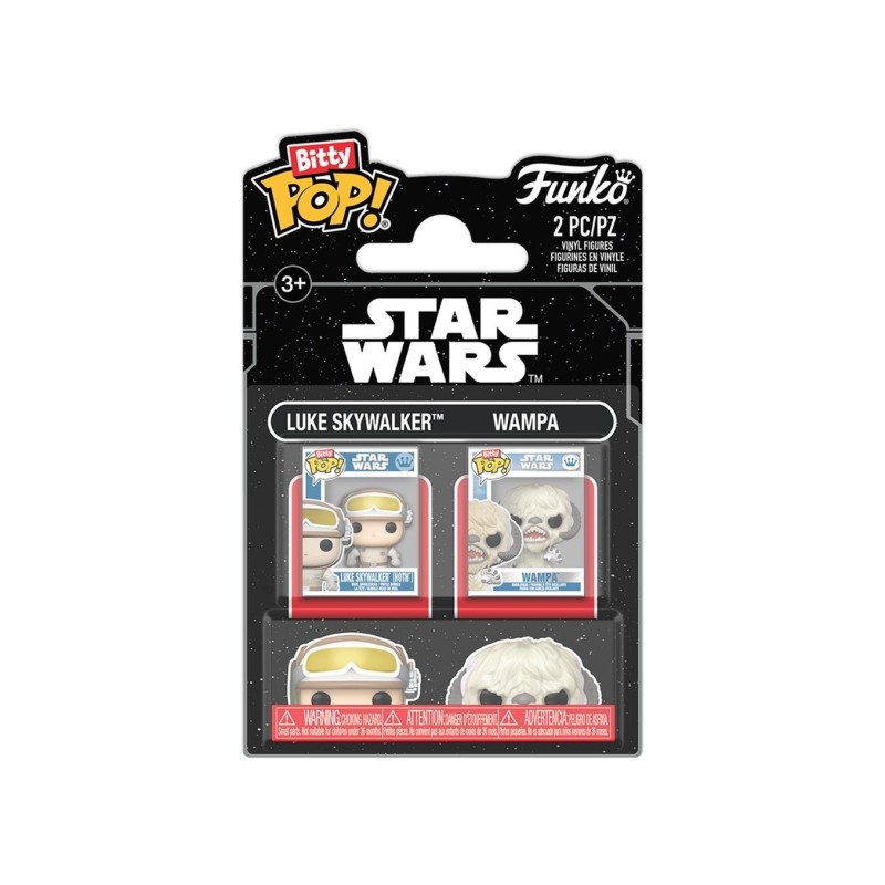 Funko Bitty POP! 2-Pack Luke Skywalker and Wampa - Star Wars