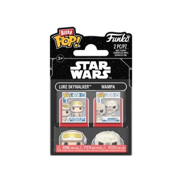 Funko Bitty POP! 2-Pack Luke Skywalker and Wampa - Star Wars