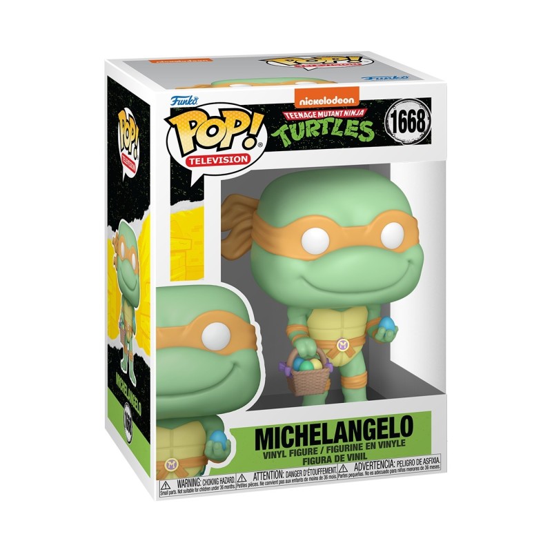 Funko Pop! Vinyl Michelangelo (easter) - Tortugas Ninja