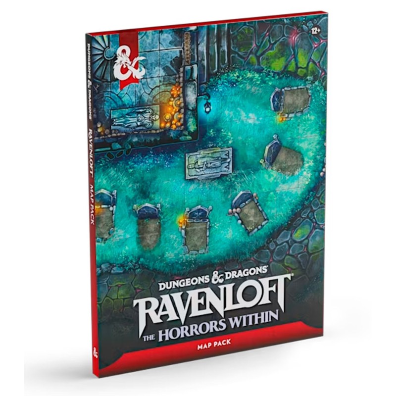 D&D Ravenloft: The Horrors Within - Map Pack Inglés - Dungeons & Dragons
