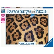 Puzzle 1000 pz - Illustrati: Impresión de jaguar Challenge