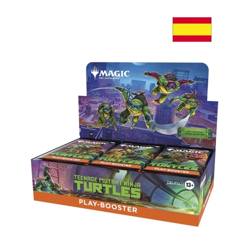 Play Booster Display (30 sobres) Teenage Mutant Ninja Turtles Español - Magic The Gathering