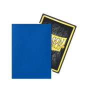Fundas Standard 63 mm x 88 mm Dual Matte Wisdom Azul (100 fundas) Dragon Shield
