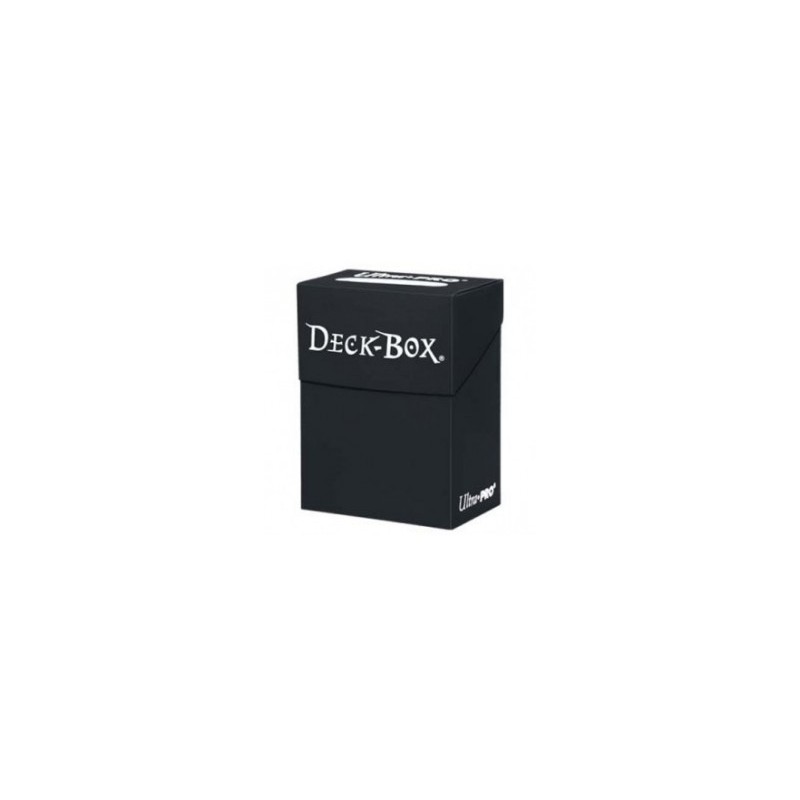 Caja de mazo Deck Box Solid Negro Ultra Pro.