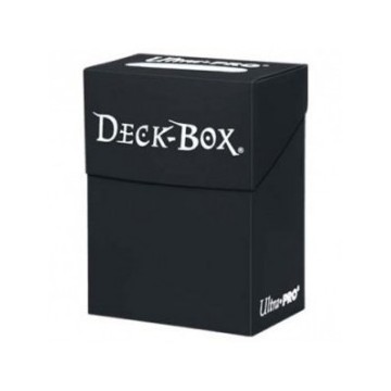 Caja de mazo Deck Box Solid Negro Ultra Pro.