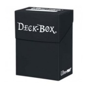 Caja de mazo Deck Box Solid Negro Ultra Pro.