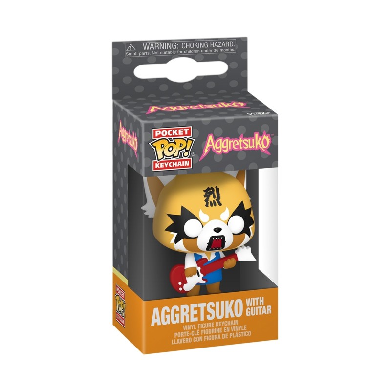 Funko Pop! Keychain Aggretsuko with guitar