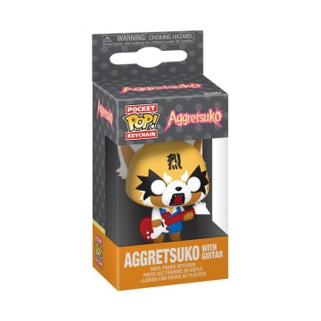 Funko Pop! Keychain Aggretsuko with guitar