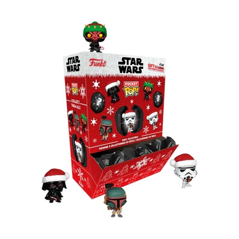 Funko Pocket Pop Mystery Pocket Coal AL (Christmas) - Star Wars