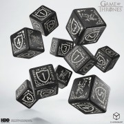 Dados Night's Watch 10xD6 (10 unidades) Juego de Tronos - Q Workshop